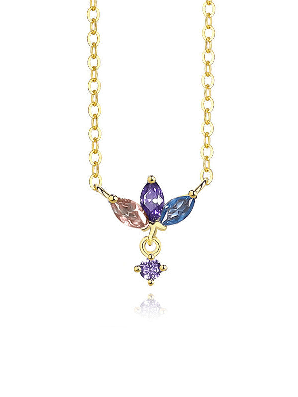 Alice Water Drop Multicolor Necklace